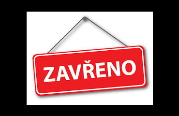 zavřeno