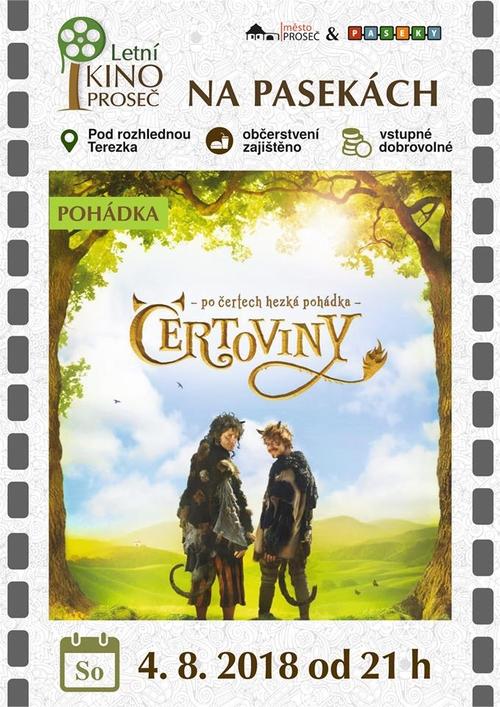plakát letní kino Paseky