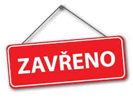 zavřeno